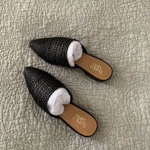 Franco Sarto - Sunny Woven Leather Mule